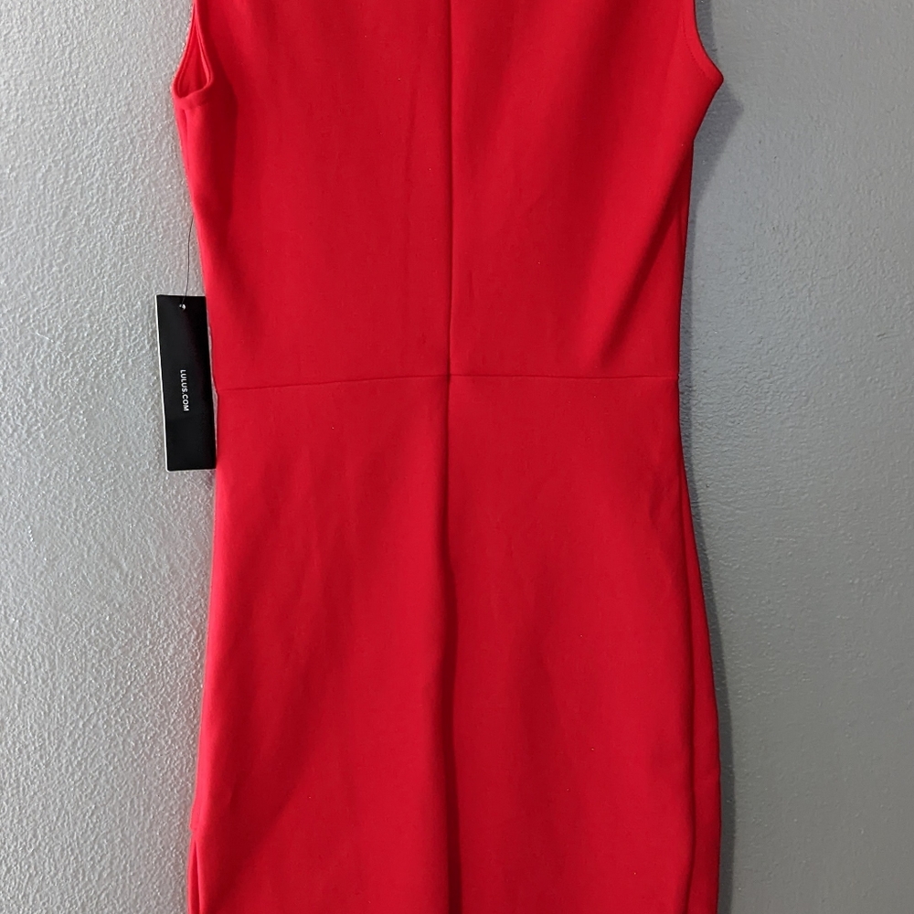 Lulu's Red Cocktail Dress